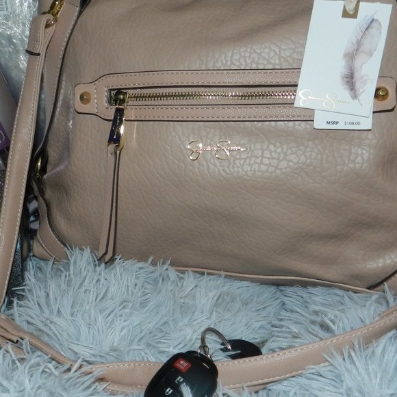 Jessica Simpson Pink Salt Jovia Cross Body Bag NWT/NEW - Picture 7 of 15